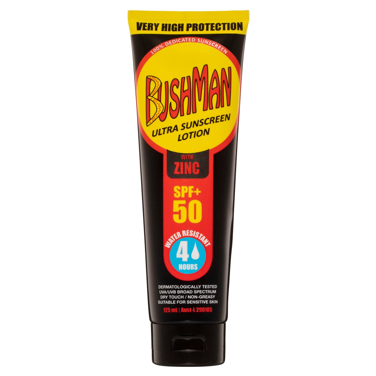 BUSHMAN S/screen SPF50+ wZinc 125g