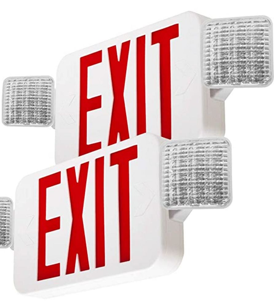 LFI Lights - 2 Pack - UL Certif-White/Red