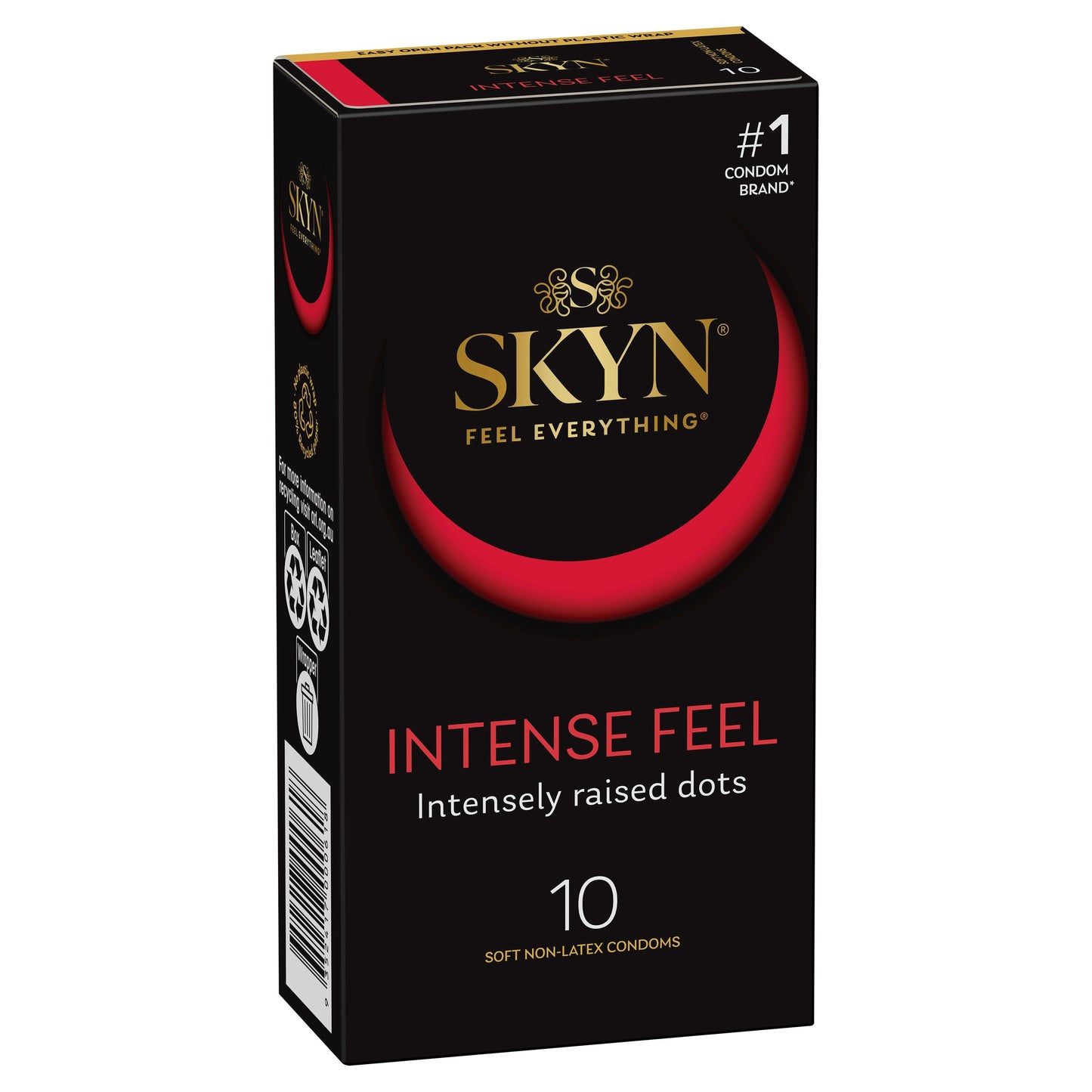 Skyn Intense Feel Soft Non-Latex Condoms 10 Pack