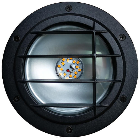 500 Lumens Black Outdoor Integ