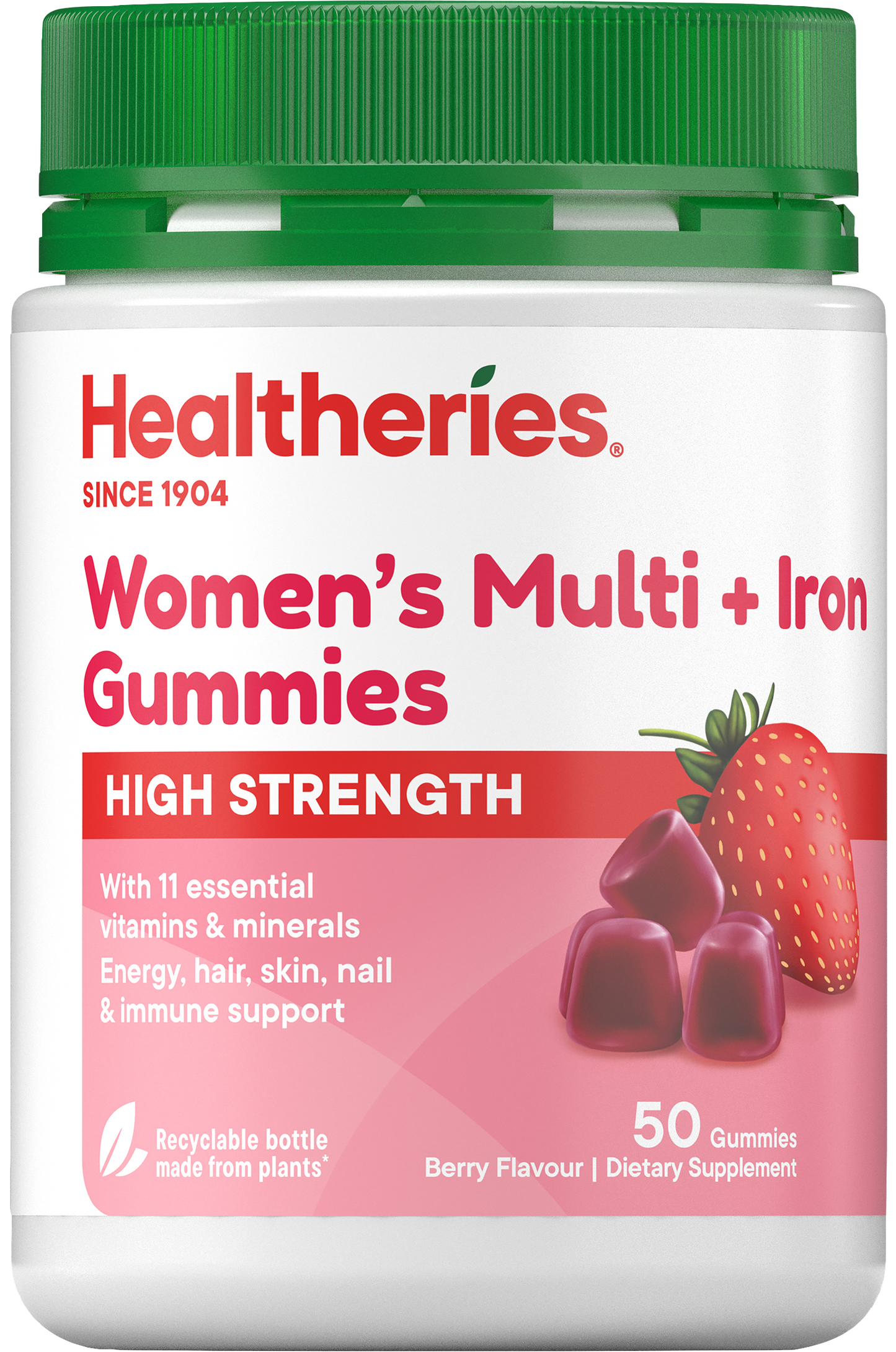 High Strength Women's Multi + Iron Gummies