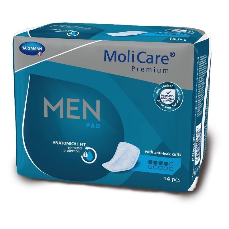 Hartmann MoliCare Premium Men Pad 4 Drops 14 Pack