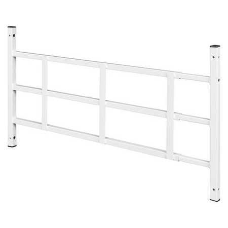 Segal Child Fall Window Guard, 22 in. - 38 in. W X 16 in. H, 3 Bar, Steel, White