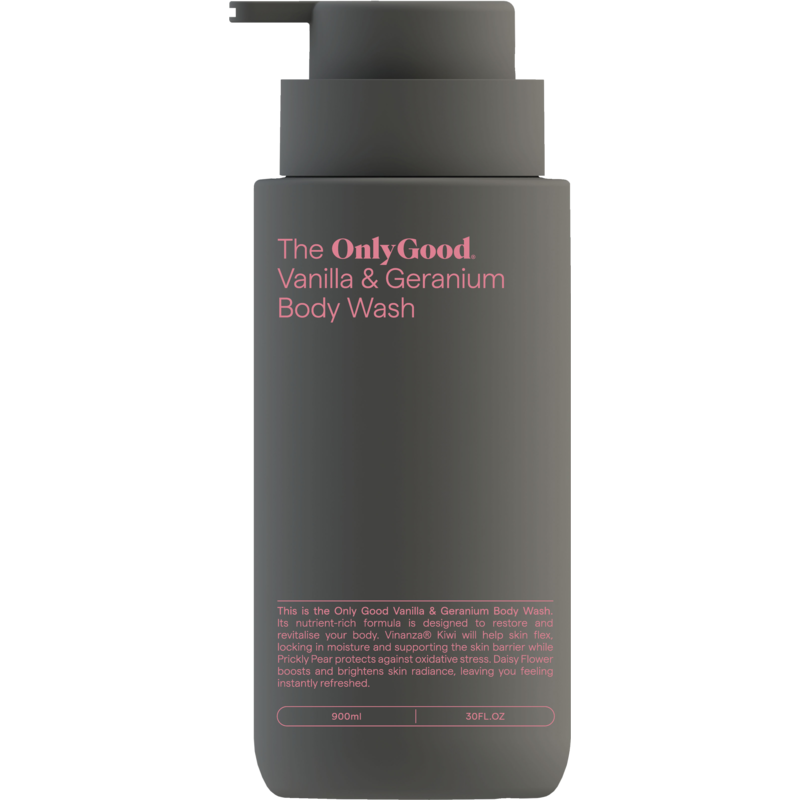 Only Good Vanilla & Geranium Body Wash 900ml