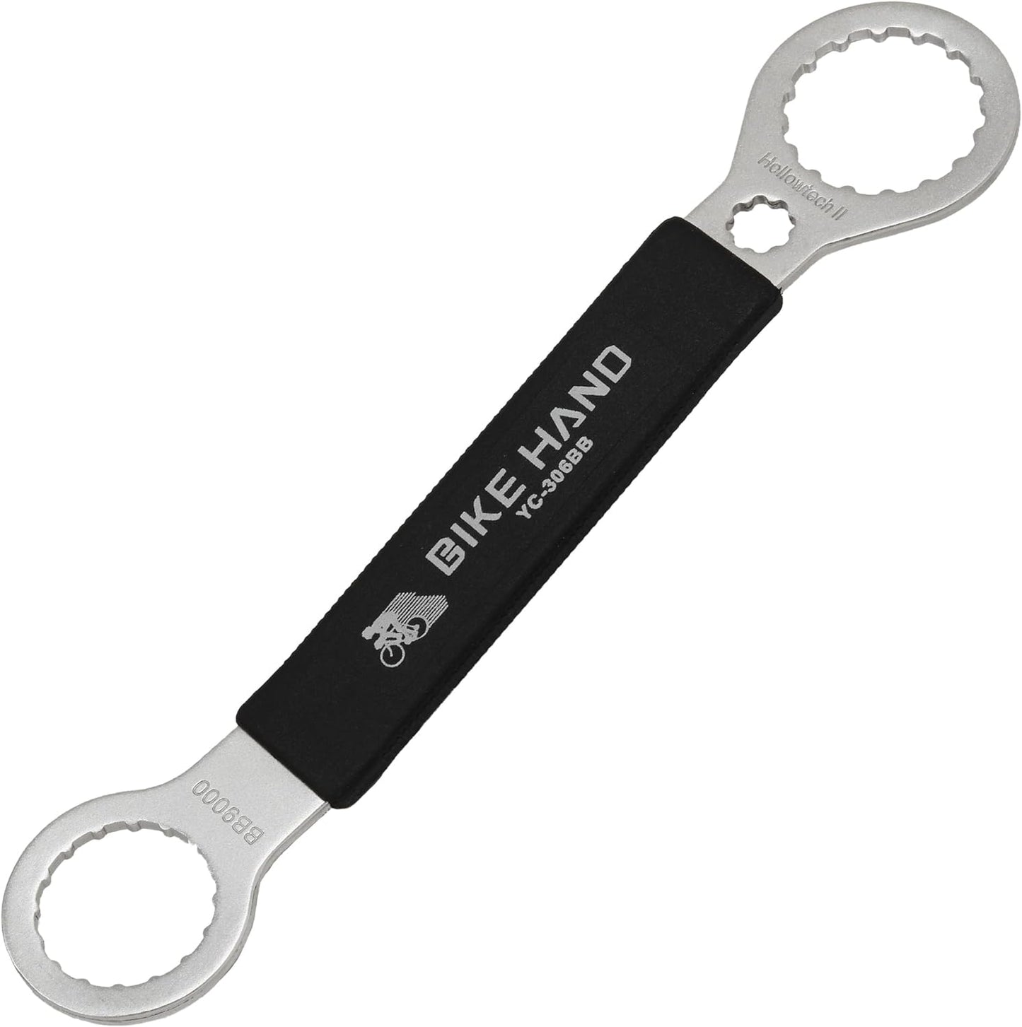 BIKE HAND Bicycle Bottom Bracket Tool - Compatible with Shimano Hollowtech II/BB9000, BBR60, M8000, Sram Dub, Truvativ GXP, FSA Mega EVO or Campagnolo Ultra-Torque