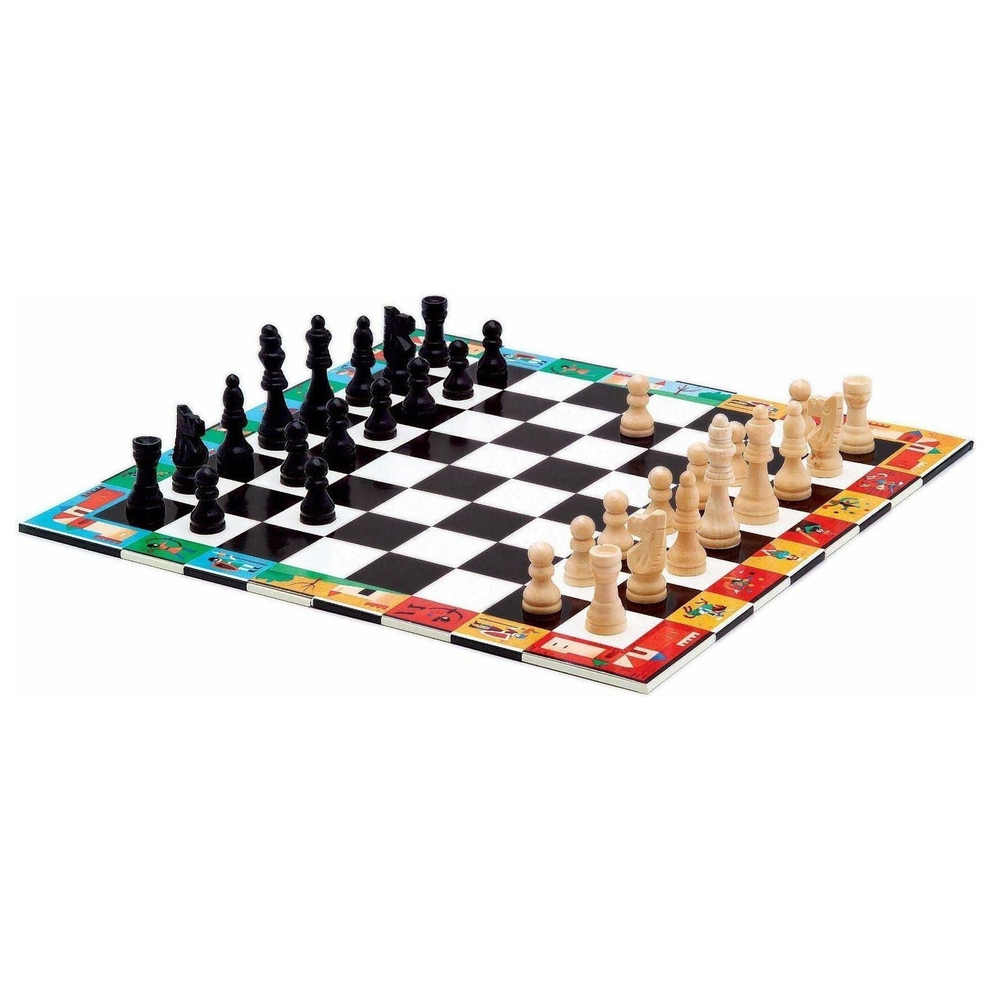 Djeco Chess & Checkers Set