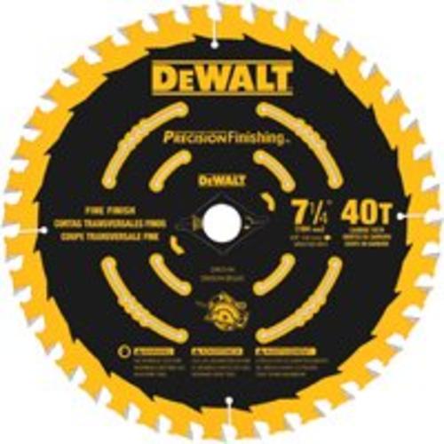 DeWalt DW3594B10 40-Teeth Circular Saw Blades, 7-1/4"
