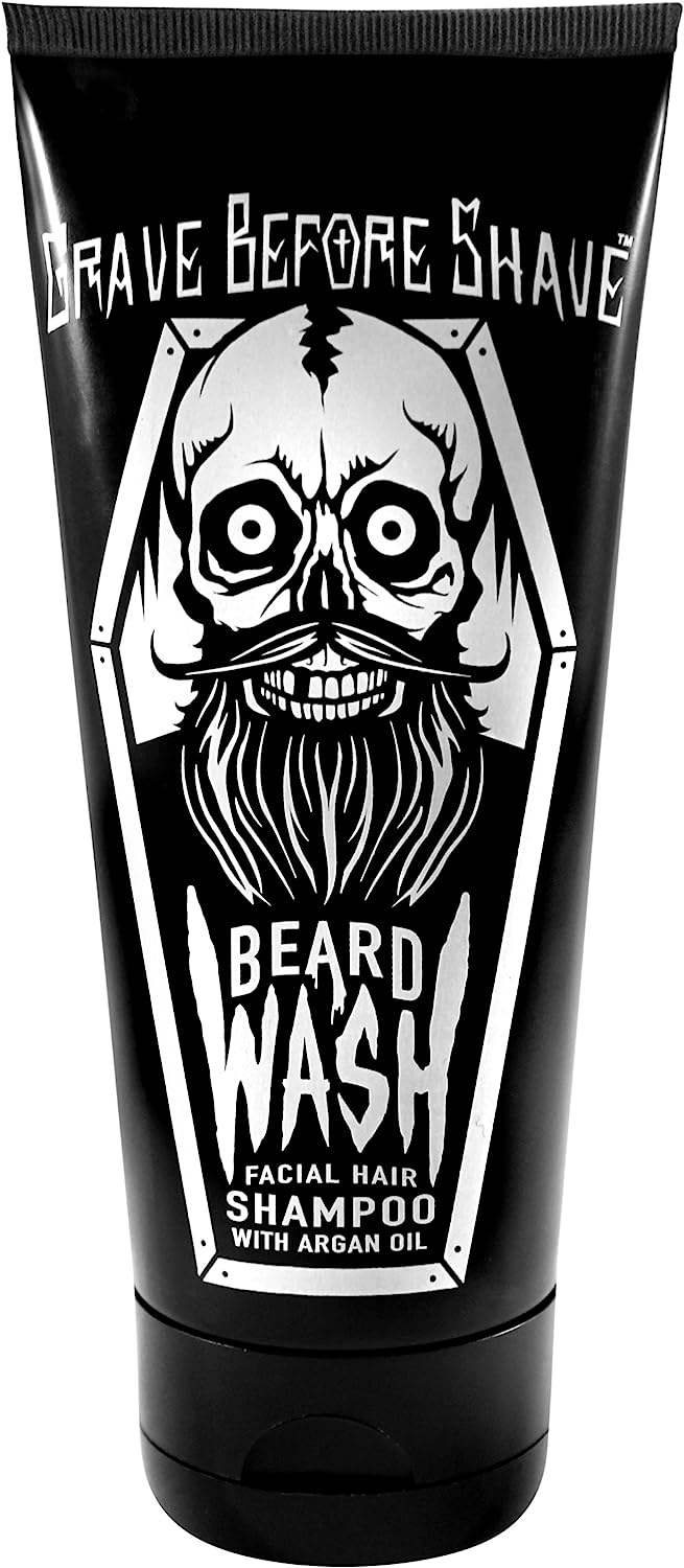 GRAVE BEFORE SHAVEª BEARD WASH SHAMPOO 6oz. Tube