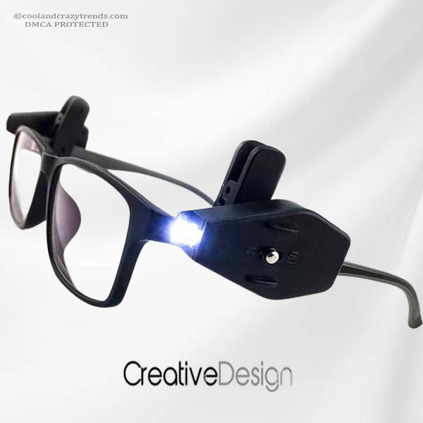 LED Rotating Reading Glasses Clip