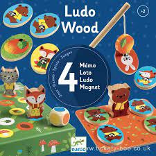 Ludo Woodland Animal Game Set