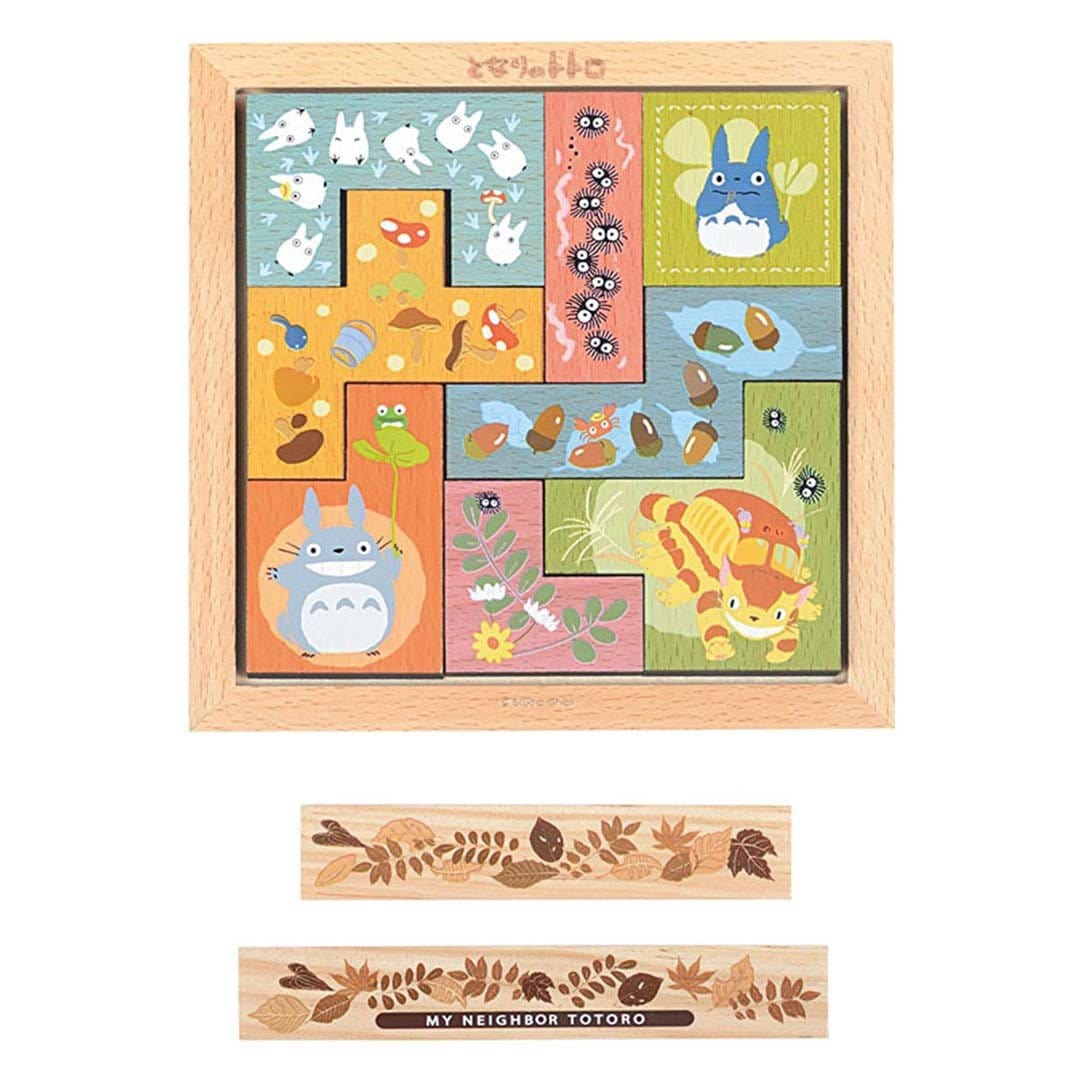 My Neighbor Totoro Wood Tile Puzzle