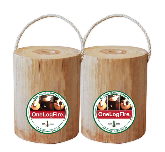 ONE LOG FIRE REGULAR 2 PACK