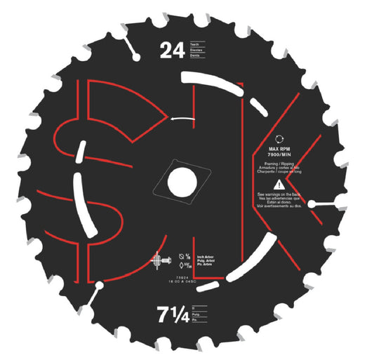 Skilsaw 75924 Framing Saw Blade, Carbide