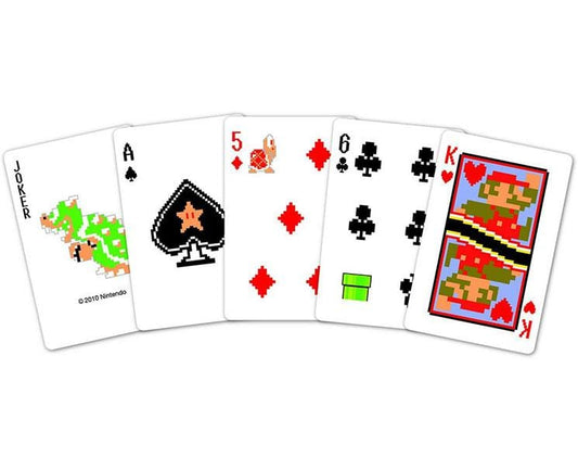 Super Mario Playing Cards (8-Bit)