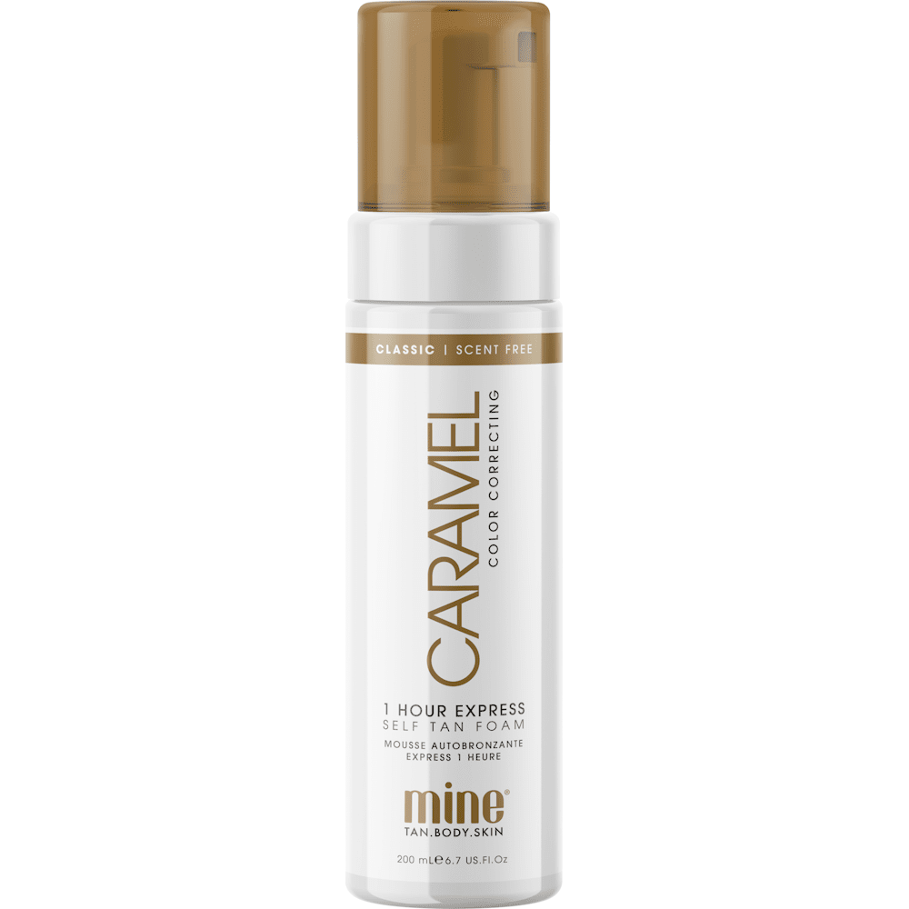 mineTan CARAMEL Self Tan Foam 200mL