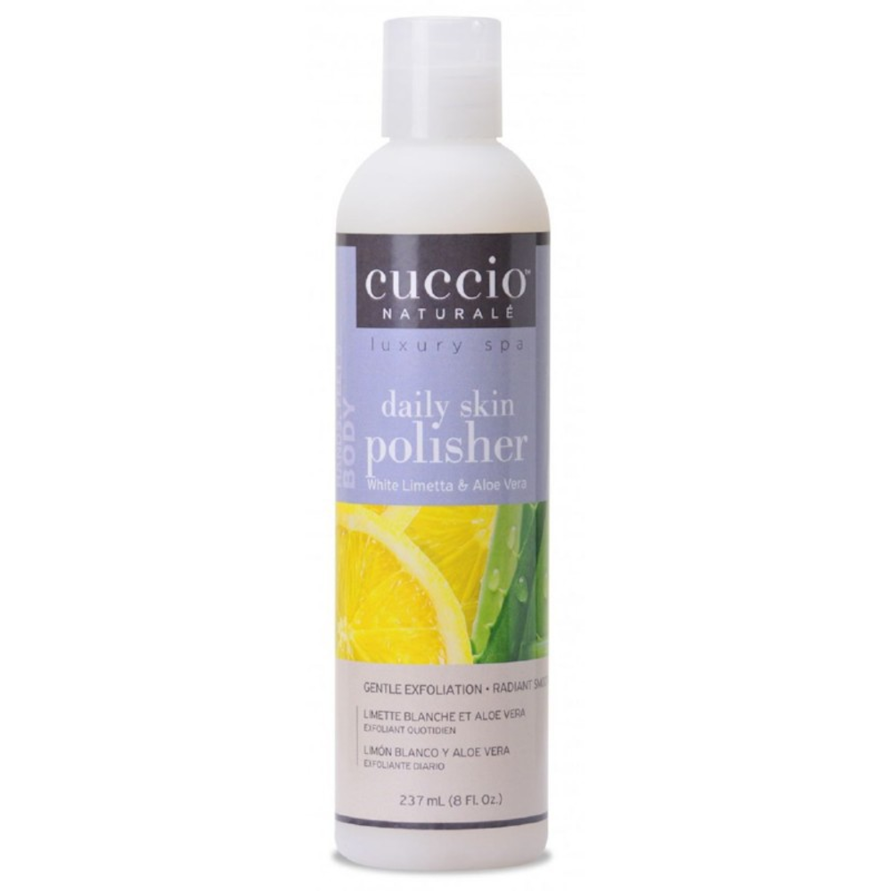 cuccio NATURALE Daily Skin Polisher 237mL - White Limetta & Aloe Vera