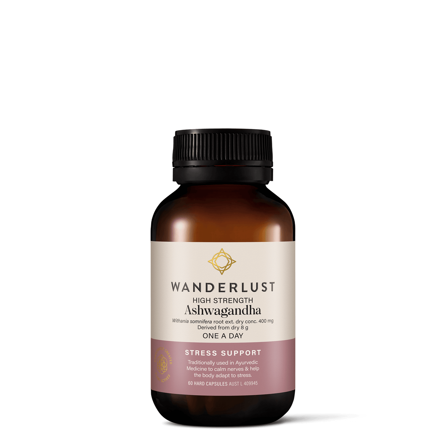 Wanderlust High Strength Ashwagandha Capsules 60s