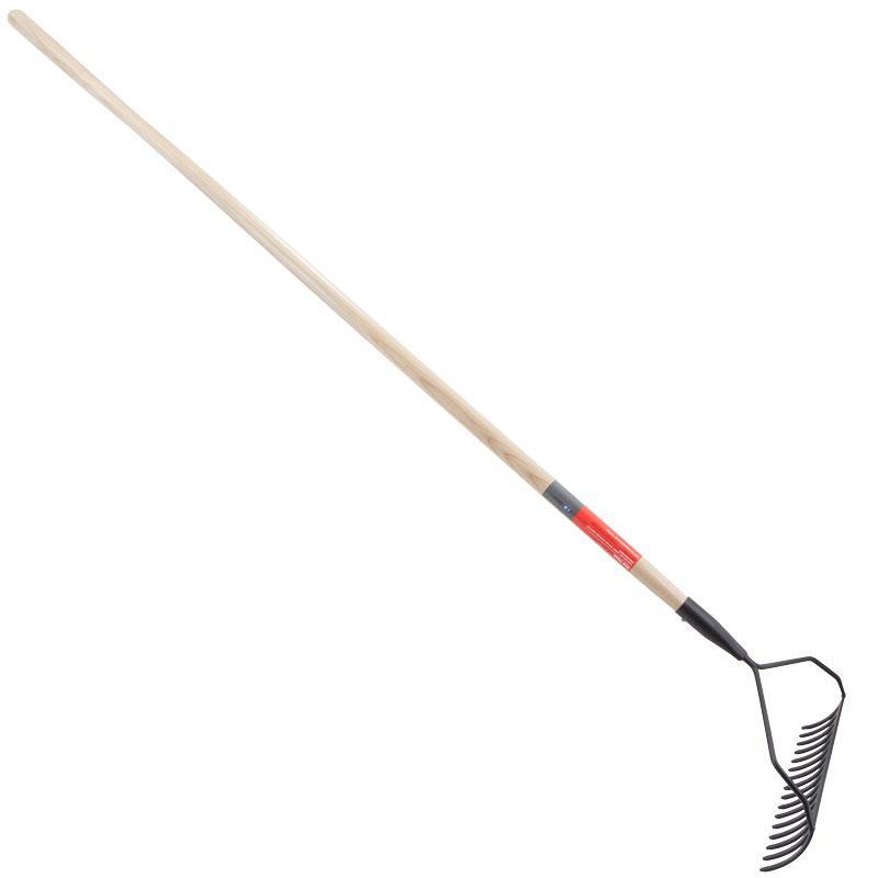 Corona Bow Head Rake With Wood Handle