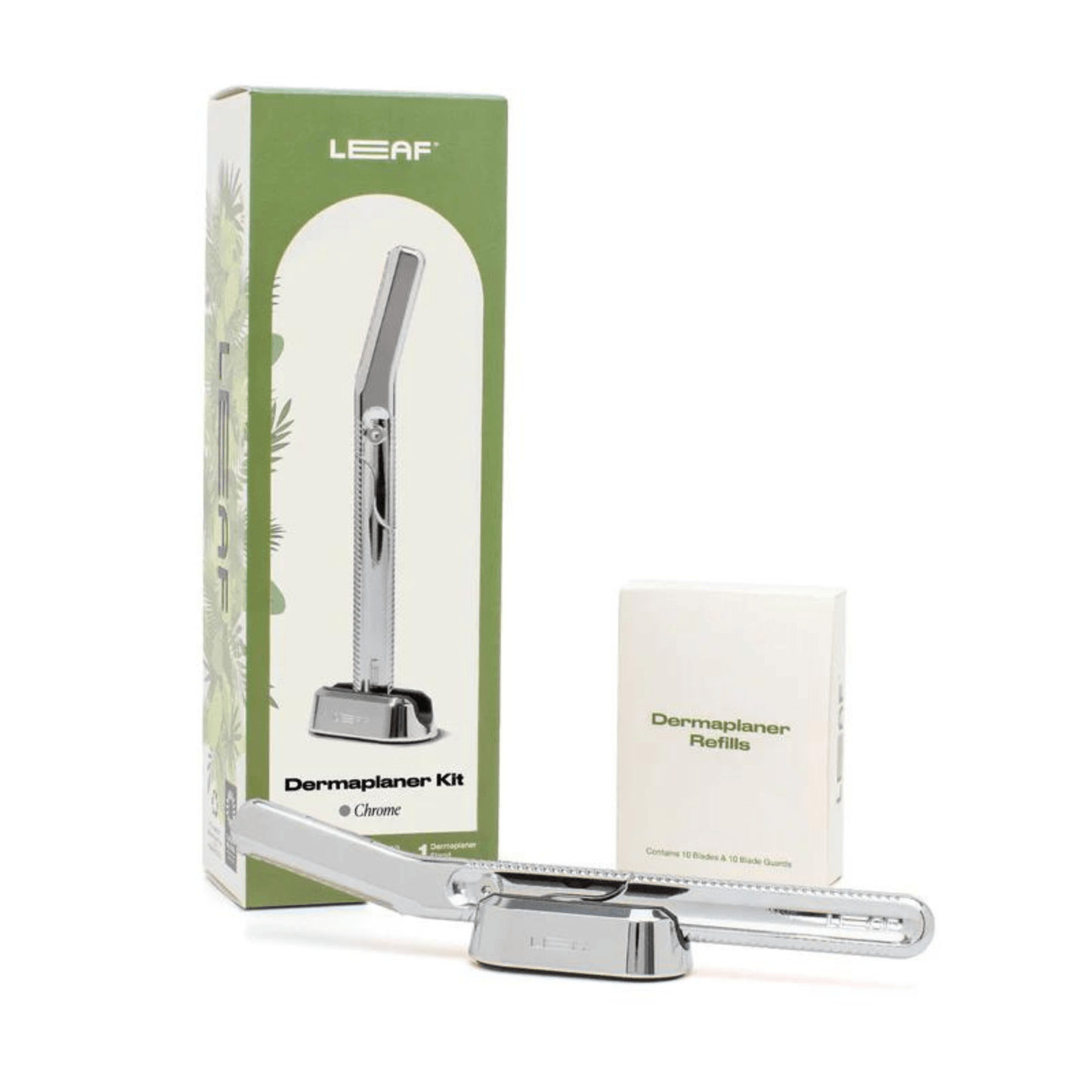 LEAF Dermaplaner Kit - Chrome #10086679
