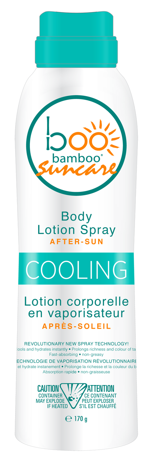 Boo Bamboo - Boo After-Sun Body Lotion Spray, 170 g
