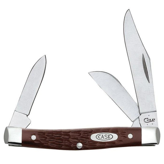 Case 00106 Brown Synthetic Medium Stockman Knife
