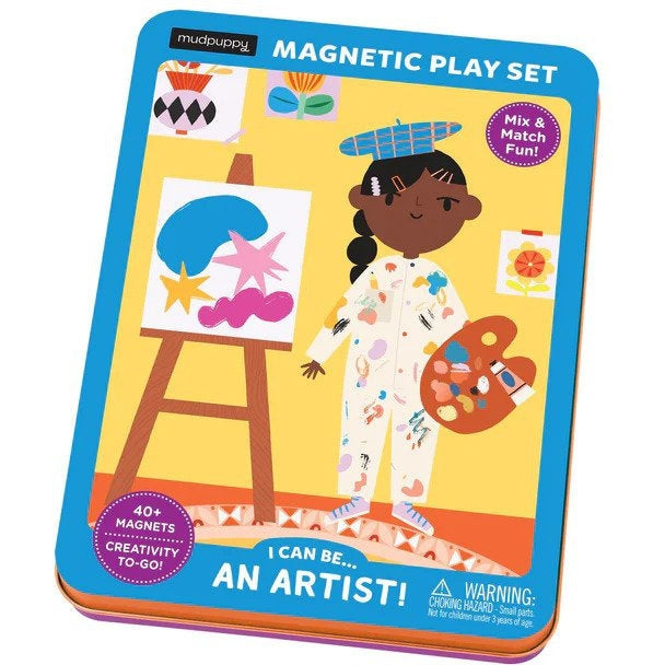 Mudpuppy  Magnetic Play Set: Artist