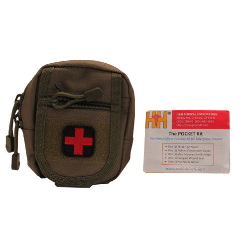 Compact Trauma Kit 1/Green - GhillieSuitShop