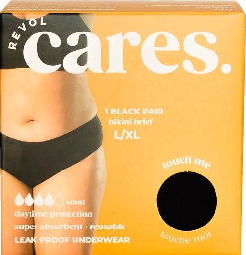 Revol Cares Essentials Bikini Brief Black