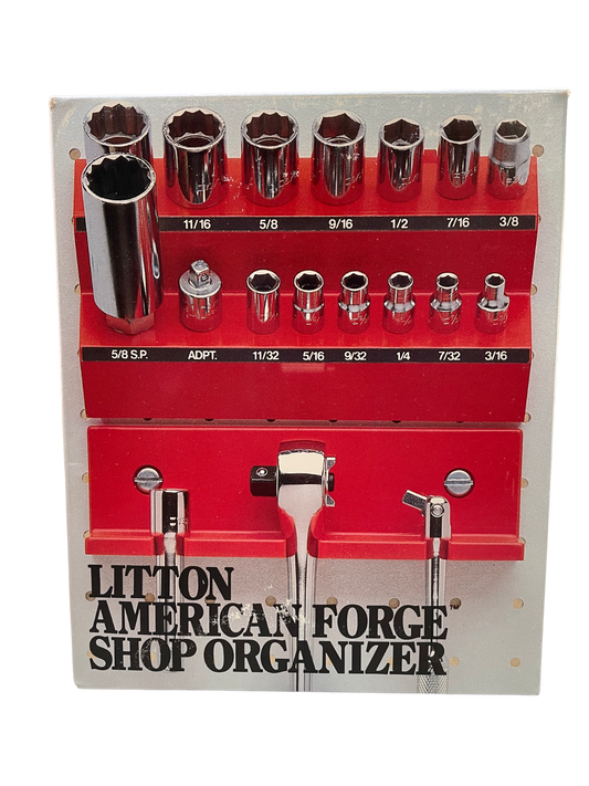 Socket Set and Organizer 19 Pieces