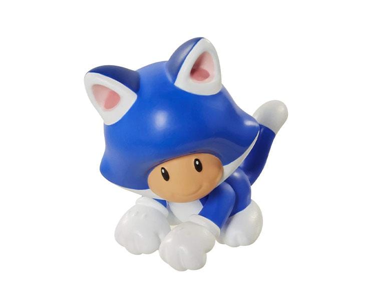 Super Mario Toad Cat Version Figure
