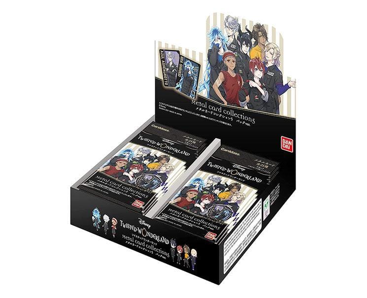 Disney Twisted Wonderland Collection 5 Metal Cards Box