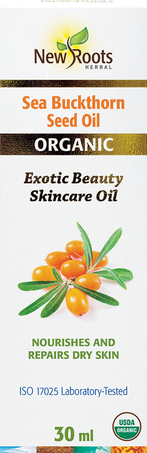 New Roots Herbal - Seabuckthorn Seed Oil, 30ML