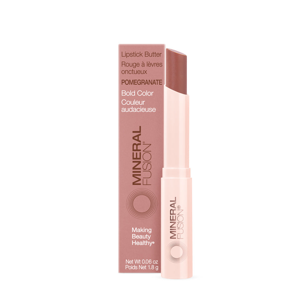 Mineral Fusion - Lipstick Butter Pomegranate, 1.8 g