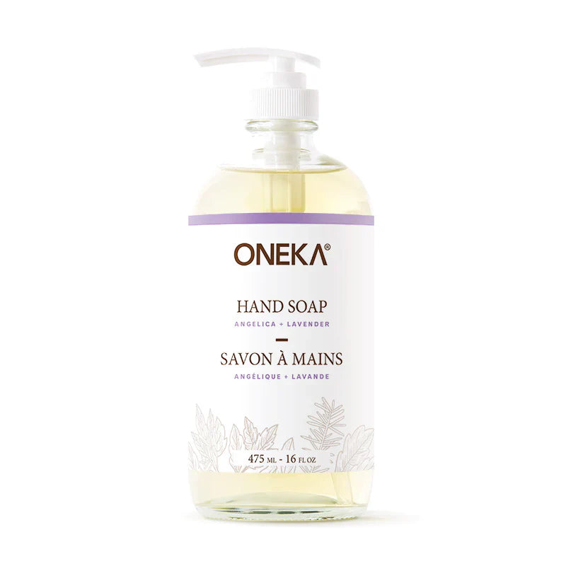 Oneka Elements - Hand Soap- Angelica Lavender, 475 ML