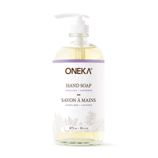 Oneka Elements - Hand Soap- Angelica Lavender, 475 ML