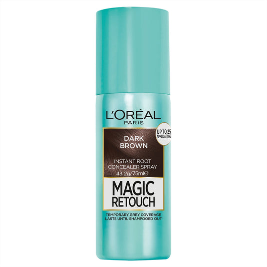L'Oréal Paris Magic Retouch Temporary Root Concealer Spray, Dark Brown 2