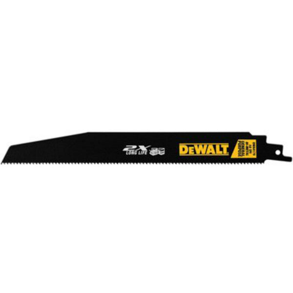 DeWalt® DWA4179 General Purpose 2X™ Reciprocating Saw Blade, 10 TPI, 9", 5-Pack