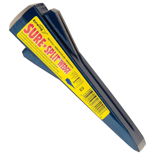 Estwing E-5 Sure Split Wedge, Solid Steel, 9"