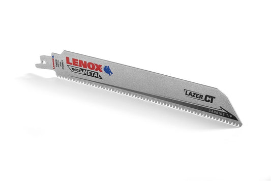 Lenox 2014224 Lazer CT Carbide-Tipped Reciprocating Saw Blade, 9", 8TPI