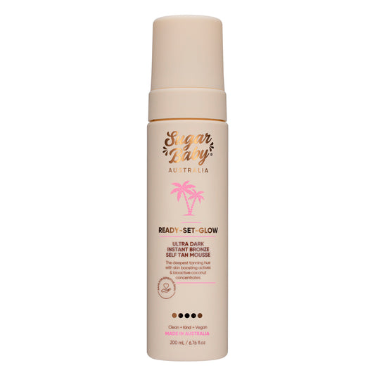 SugarBaby READY-SET-GLOW Ultra Dark Instant Bronze Self Tan Mousse