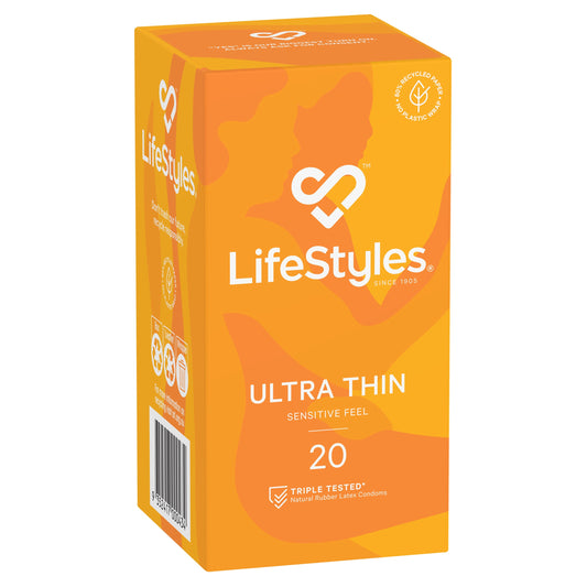 LifeStyles Ultra Thin Condoms 20 Pack