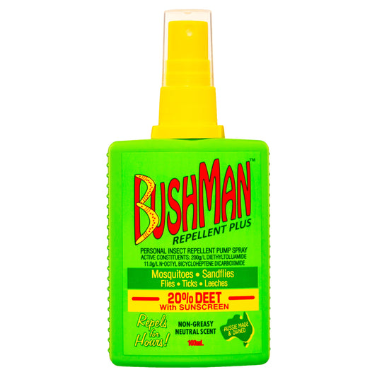 Bushman Plus Pump Spray 100ml