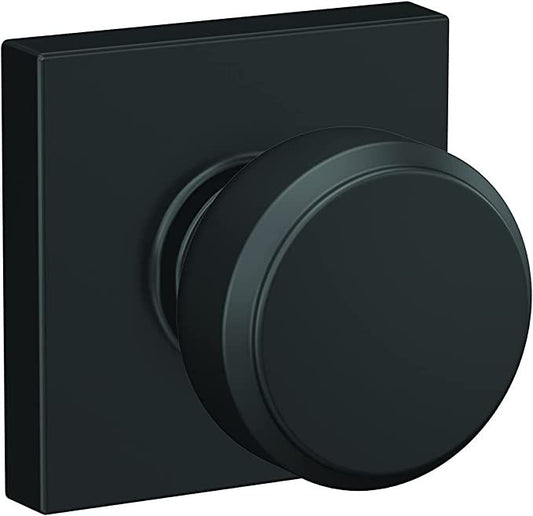 Knob with Collins Trim Hall &