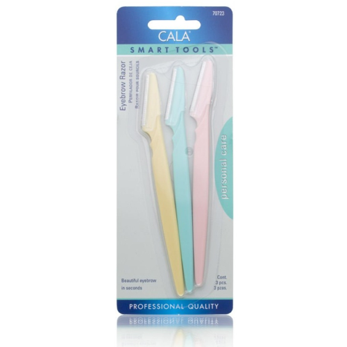 Cala 3 Pack Eyebrow Razor
