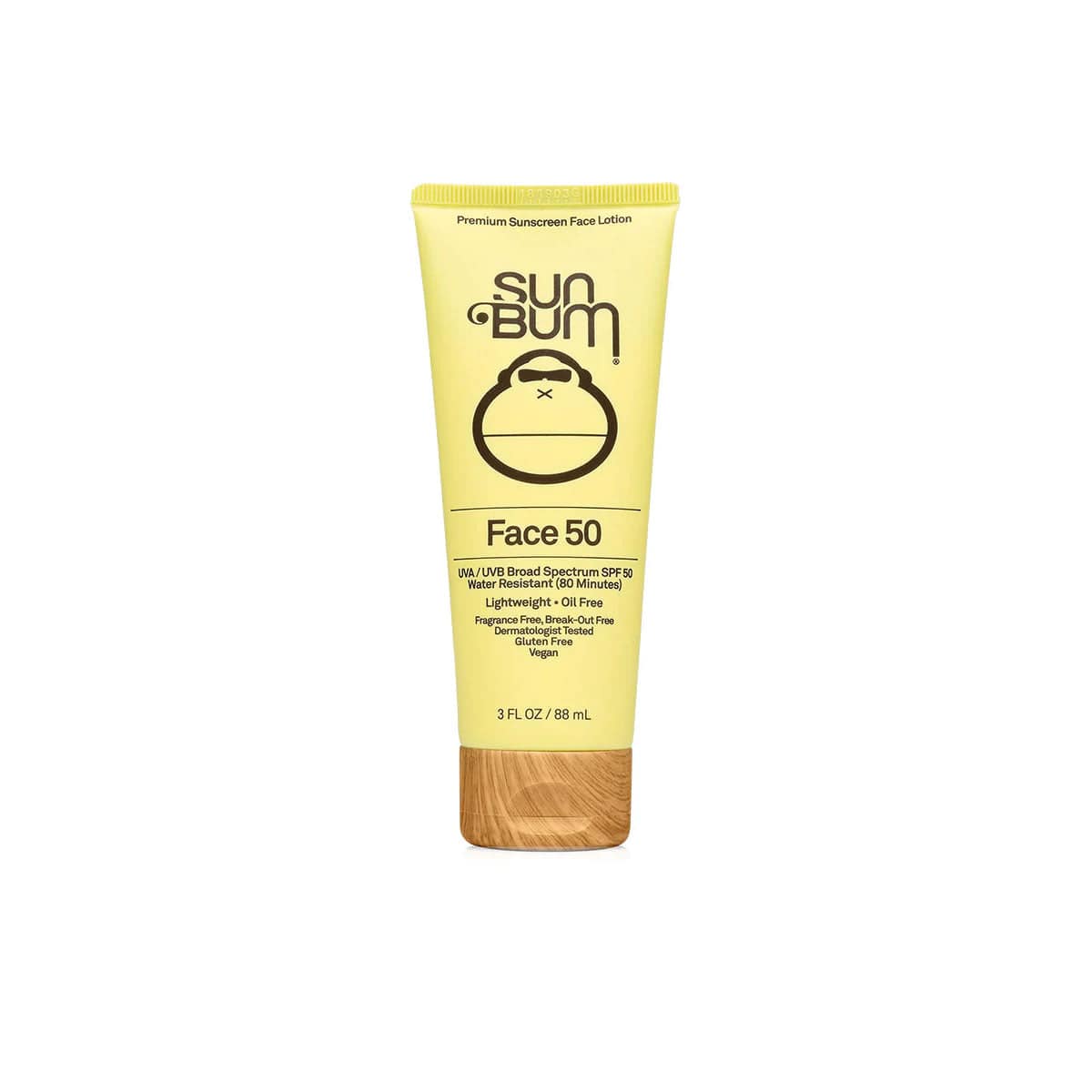 Sun Bum SPF 50 Clear Face Sunscreen Lotion