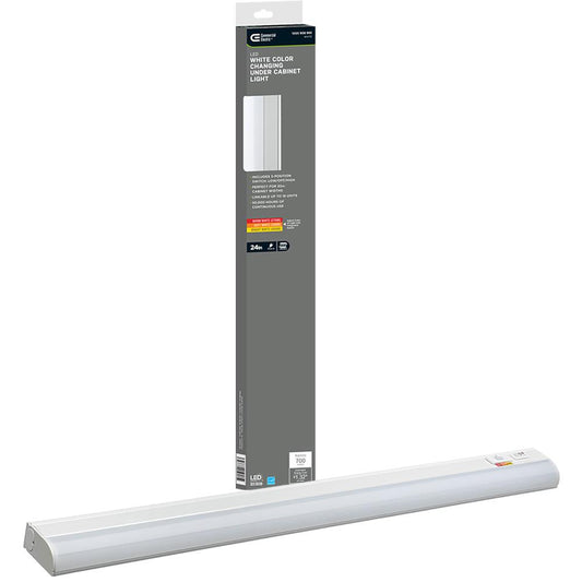 Commercial Electric Plug-in 24 Inch Linkable LED Undercabinet Light