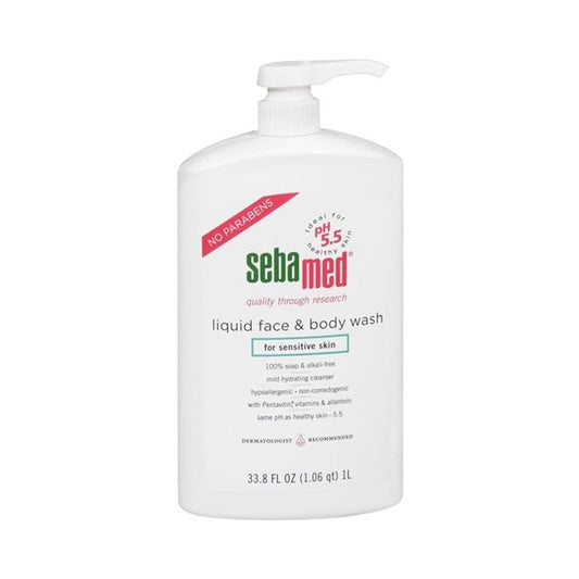 Sebamed Face & Body Wash 1L