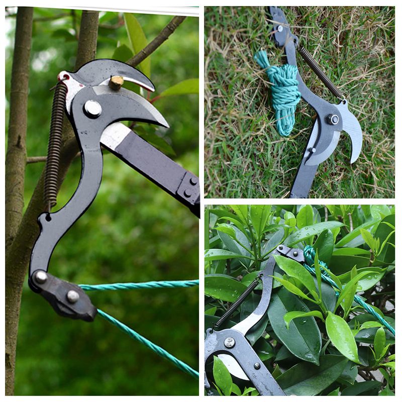 High-Altitude Pruning Shears with Pulley