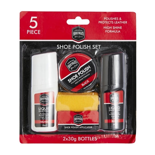 Shoe Treats Shoe Polish Set, Neutral & Black