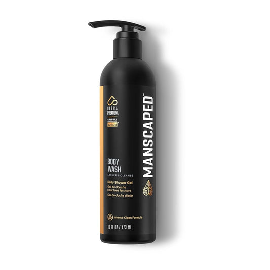 MANSCAPED¬® Men√ïs UltraPremium Refined¬™ Body Wash, Luxurious Clean Formula Infused with Aloe Vera and Sea Salt, Refreshing and Nourishing Daily Shower Gel for Hydrating Skin, (16 oz)